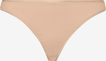 Hanro Slip ' Cotton Seamless ' in Beige: voorkant