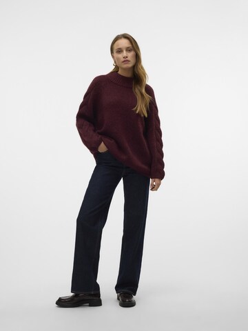 Pull-over 'VMZen' VERO MODA en rouge