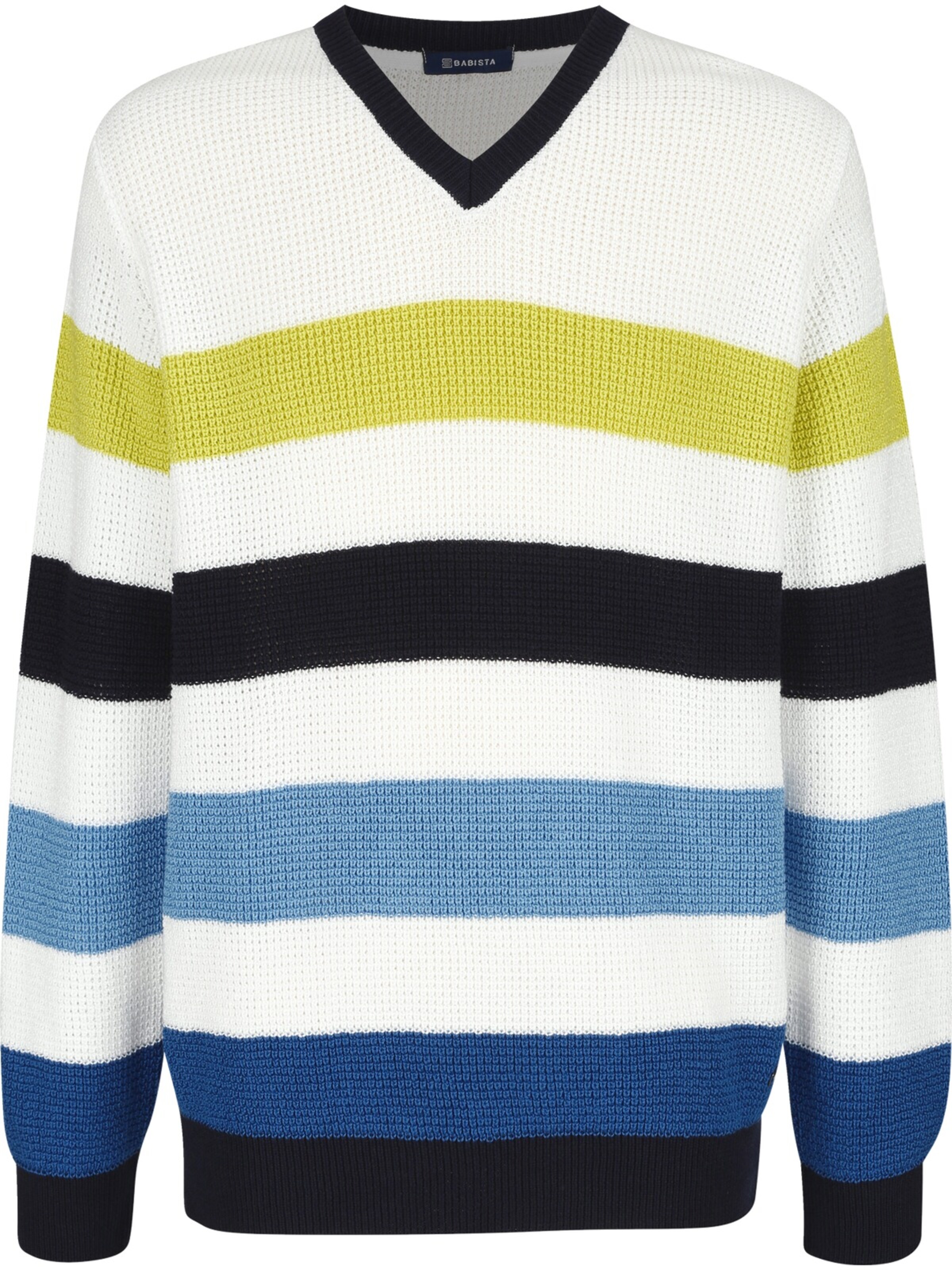 BABISTA Pullover ' Stilomare ' in Weiß: Vorderseite