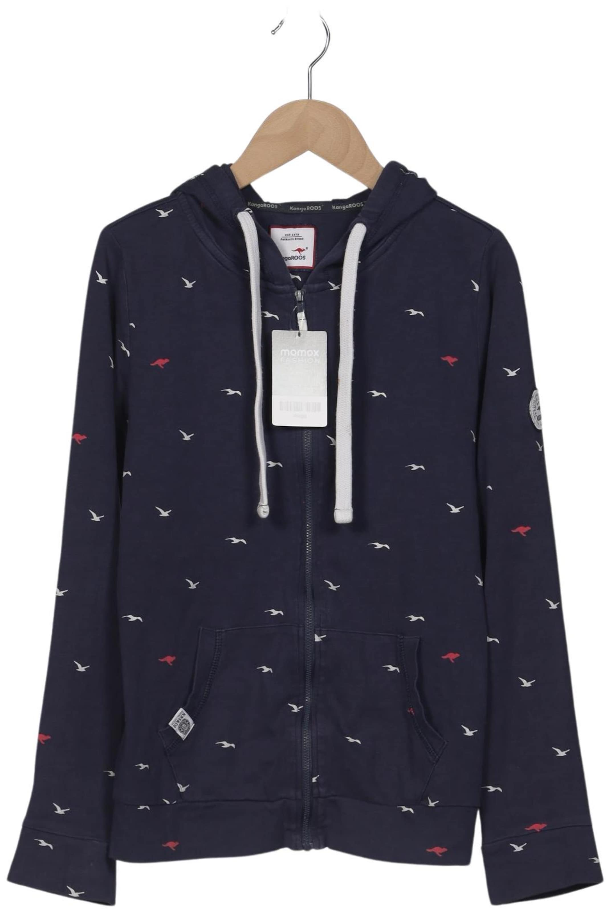 KangaROOS Sweatshirt & Zip-Up Hoodie in S in Blue: front