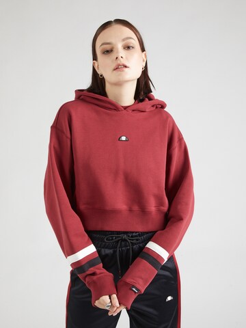 Sweat-shirt 'Barnes' ELLESSE en rouge : devant