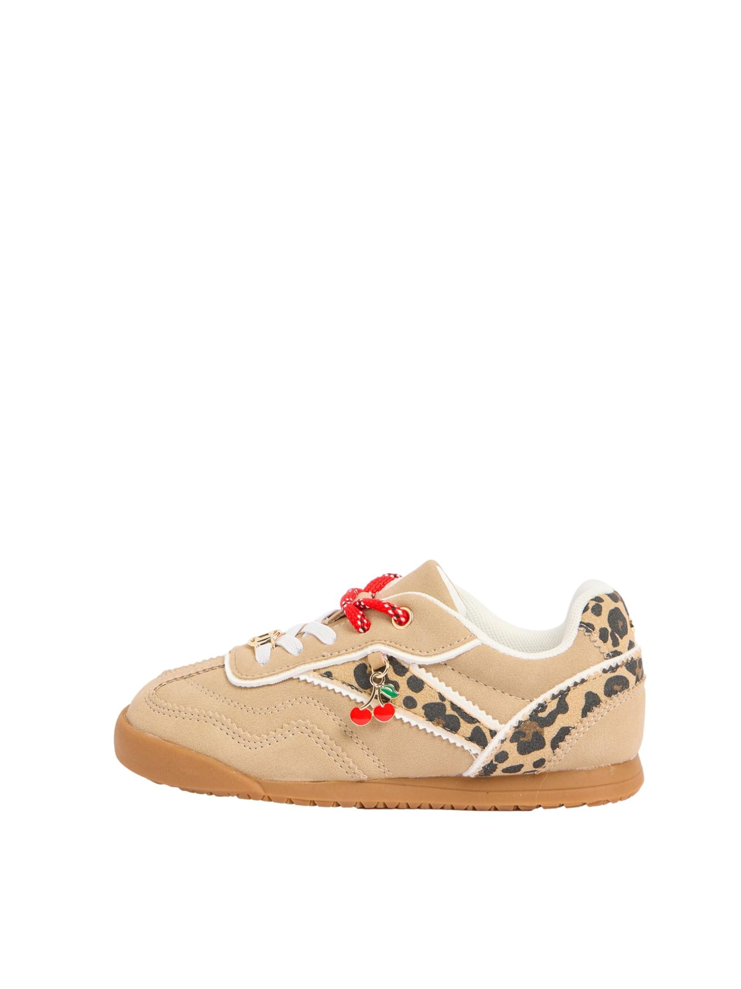 Lipsy Sneakers in Beige: voorkant