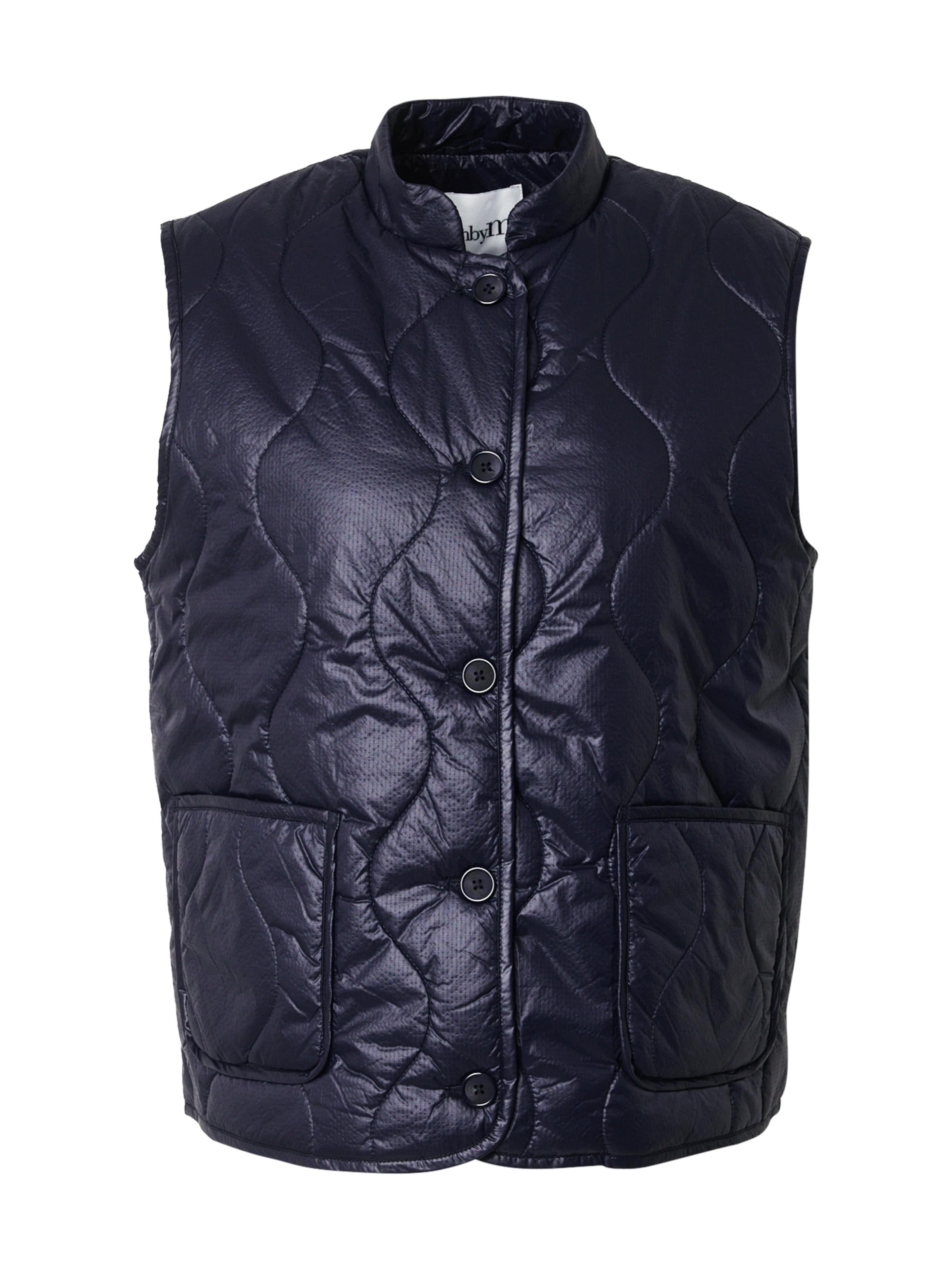 mbym Kamizelka 'Shahin' w kolorze niebieski: przód