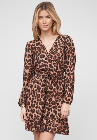 Cloud5ive Kleid in Beige: Vorderseite