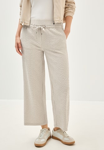 CECIL Wide leg Pants in Beige: front
