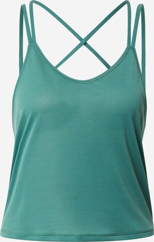 PUMA Sports top in Green: front