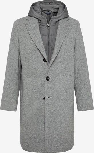 Boggi Milano Between-seasons coat in Grey / mottled grey, Item view