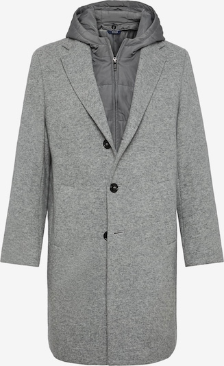 Demisezoninis paltas iš Boggi Milano, spalva – pilka / margai pilka, Prekių apžvalga