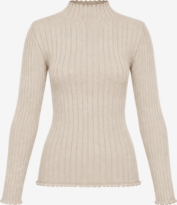 SASSYCLASSY Shirt in Beige: front