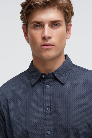 CAMP DAVID Regular Fit Hemd in Blau