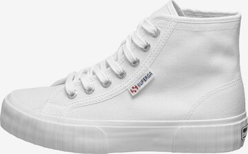 Baskets hautes '2696' SUPERGA en blanc