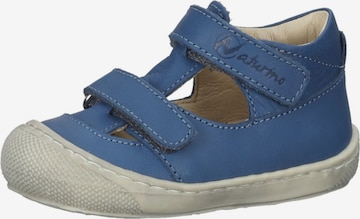 NATURINO First-Step Shoes in Blue: front