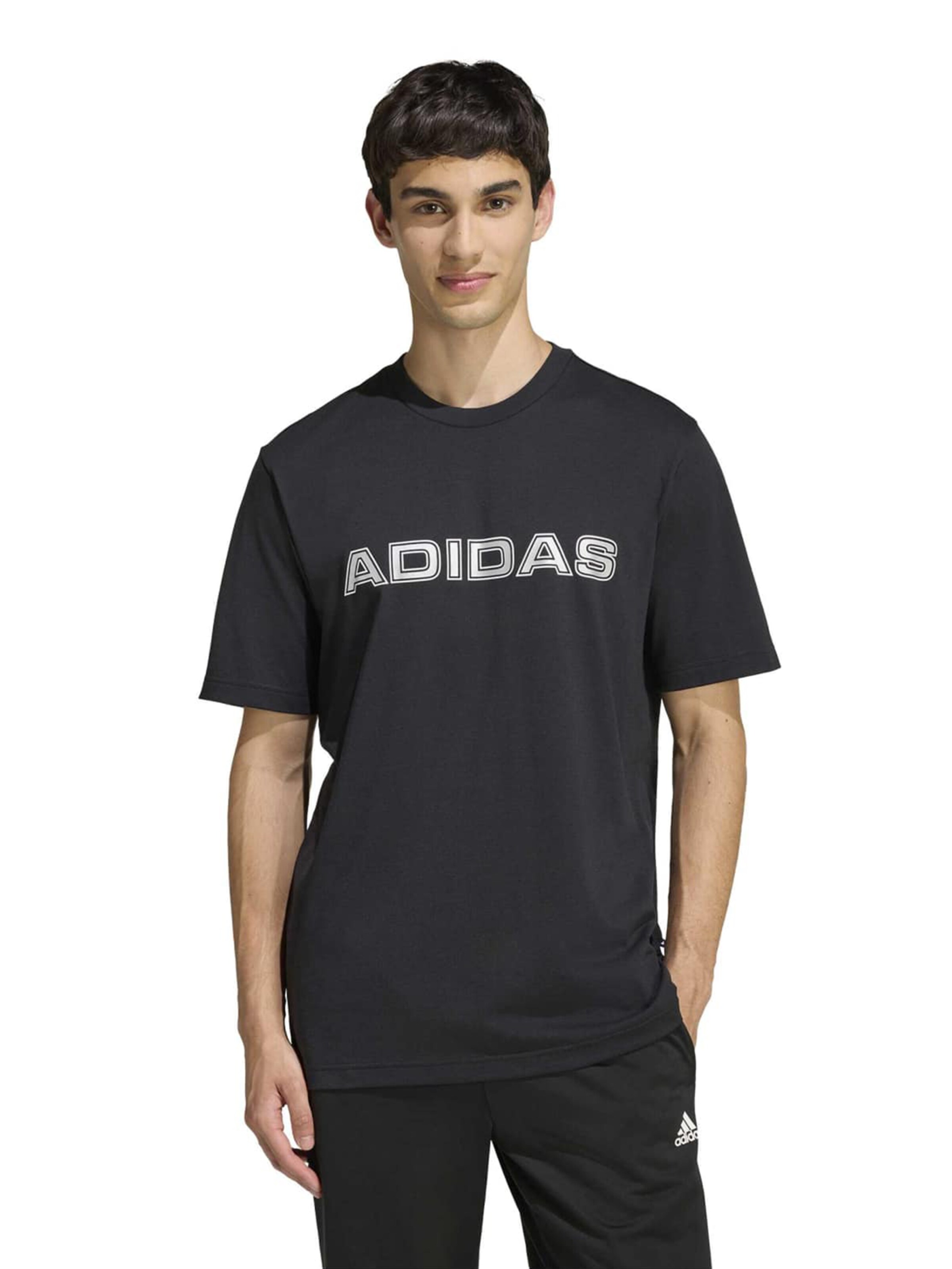 T-Shirt fonctionnel 'HOT TT' ADIDAS SPORTSWEAR en noir : devant