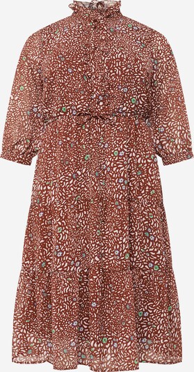 Vero Moda Curve Blusekjole 'DINO' i blå / brun / grønn / hvit, Produktvisning