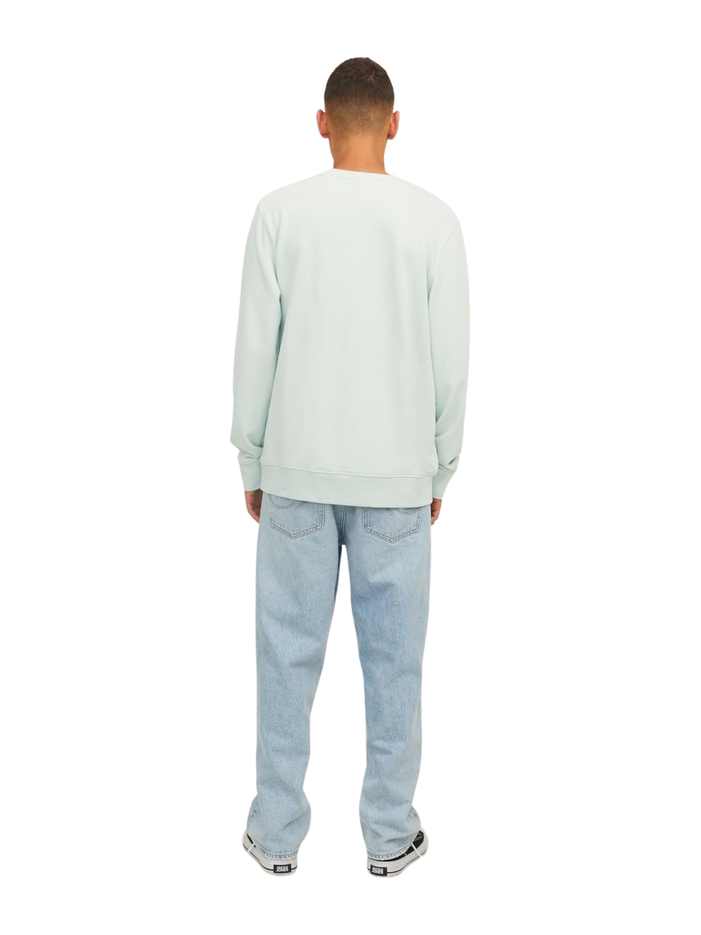 JACK & JONES Mikina 'JORPalma' – zelená