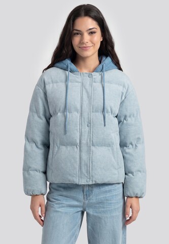 MYMO Winterjas in Blauw: voorkant