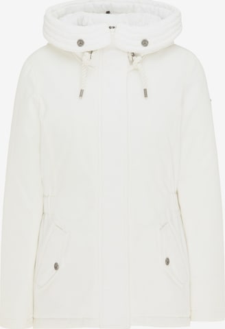 DreiMaster Vintage Winter Jacket in White: front