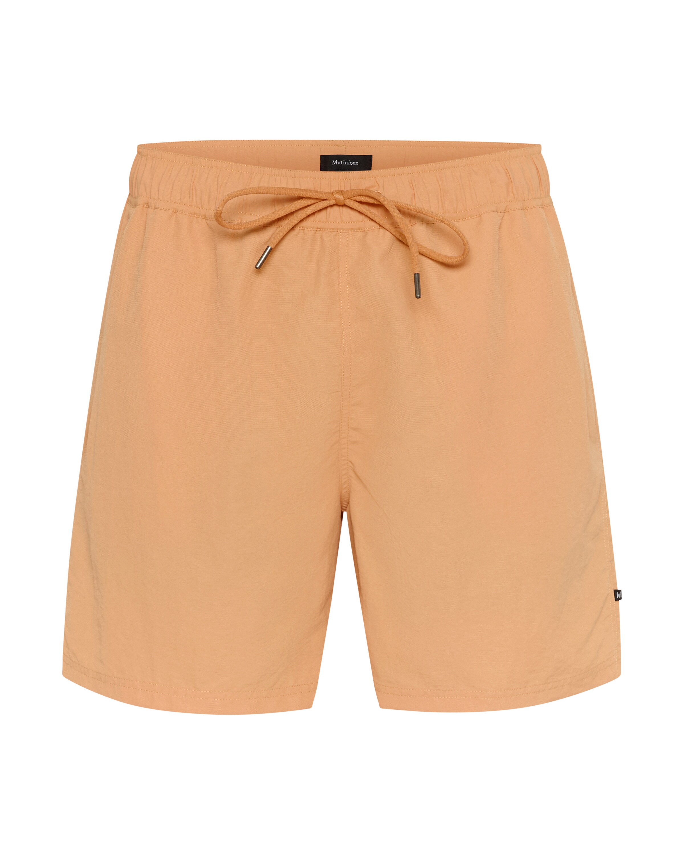 Matinique Badeshorts ' Solid ' i orange: forside