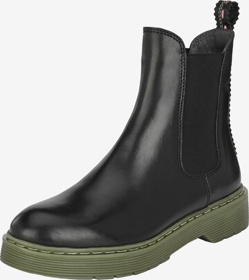 Crickit Chelsea Boots 'Lenny' in Black: front