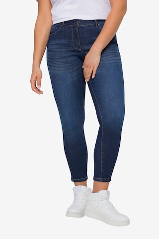 Angel of Style Slimfit Jeans in Blauw: voorkant