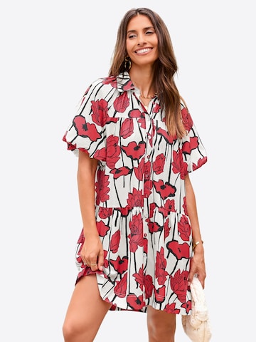 Imily BelaKošulja haljina - crvena boja