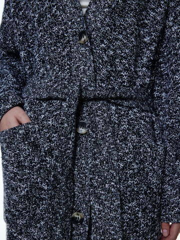 EDITED Knit Cardigan 'Yule' in Grey