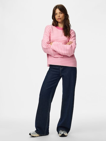PIECES Pullover 'PCJASSY' in Pink