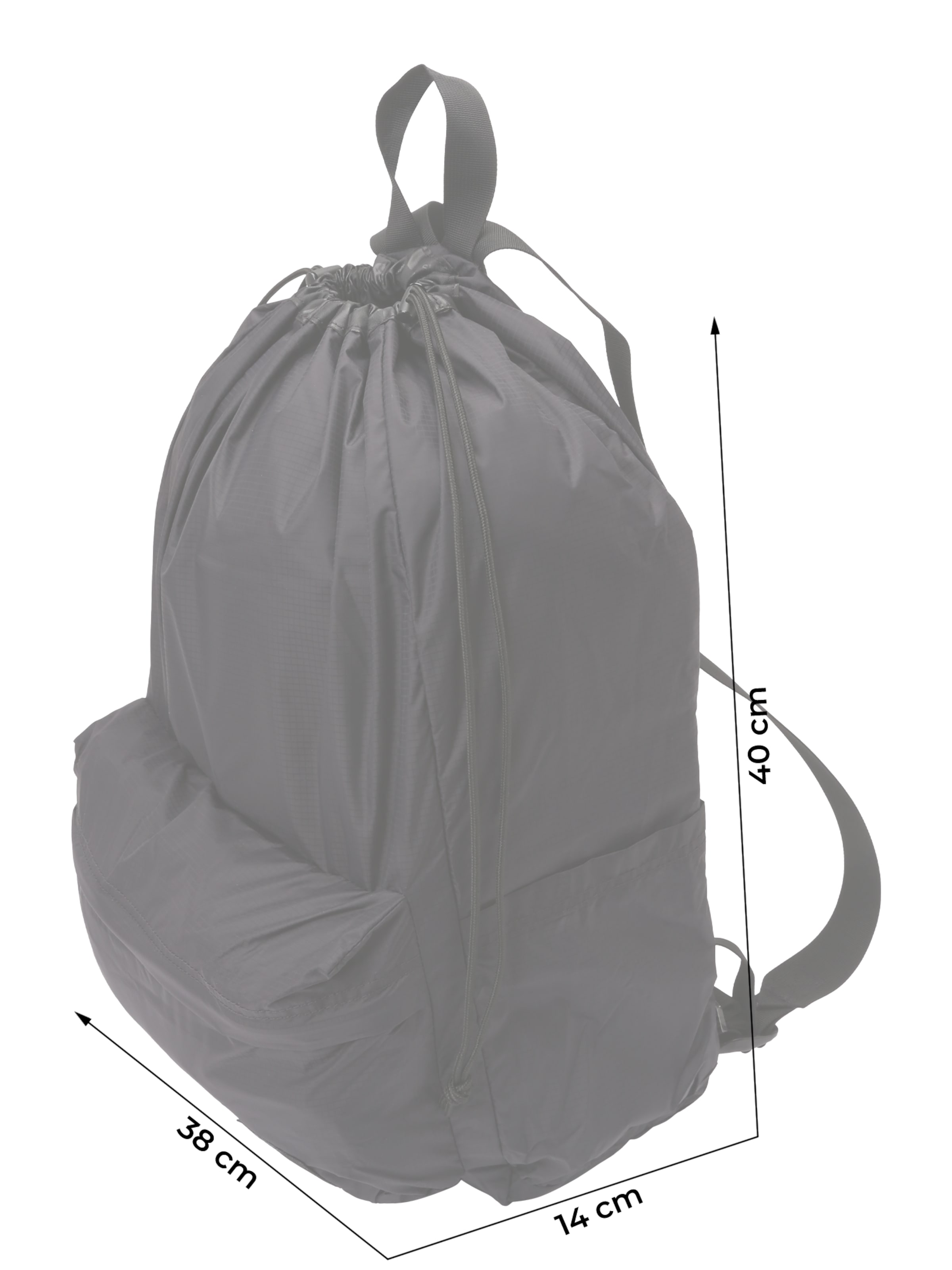 VANS Hátizsák 'Old Skool Cinch' - fekete