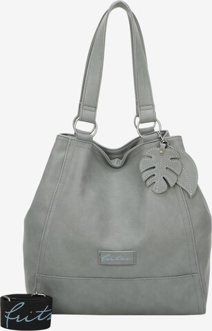 Borsa a spalla 'Eco Joy 01' di Fritzi aus Preußen in blu: frontale