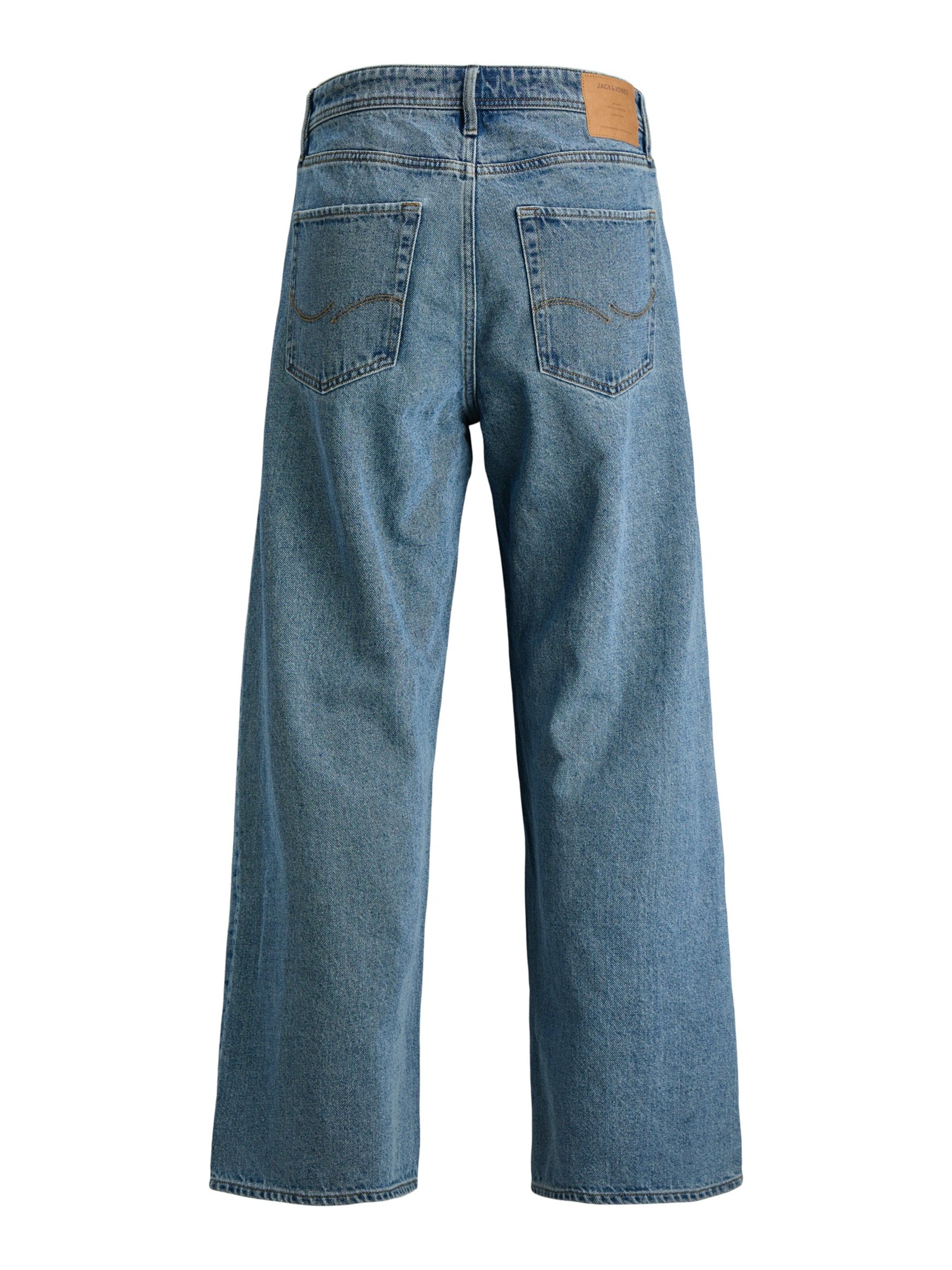 JACK & JONES Baggy Jeans 'JJIDAVE JJORIGINAL' in Blue