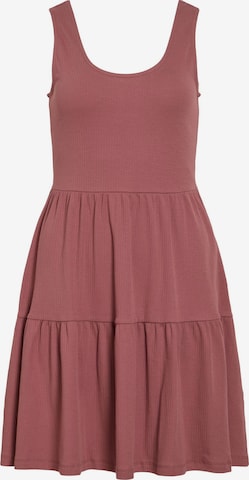 VILA Kleid in Braun: Vorderseite