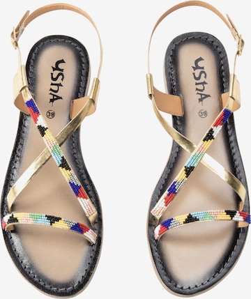 usha FESTIVAL Sandal in Gold