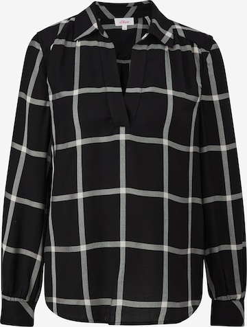 Chemisier s.Oliver en noir : devant