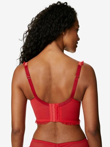 Marks & Spencer Bustier BH 'Anna' in Rood