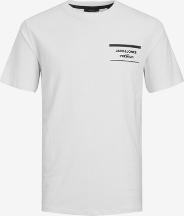 JACK & JONES - Camiseta 'JARIO' en blanco: frente