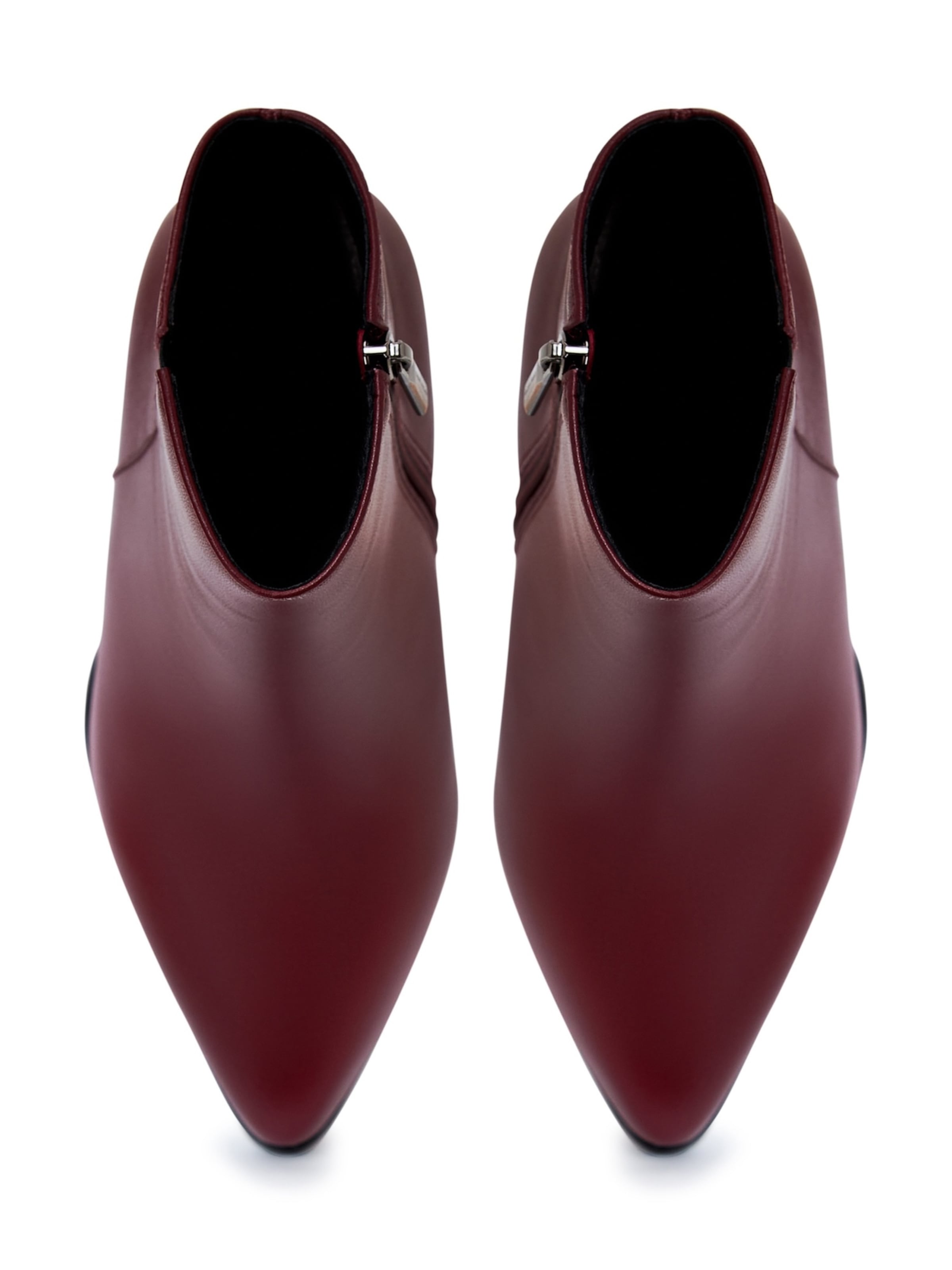 CESARE GASPARI Ankle Boots in Rot