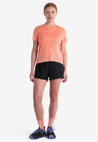 ICEBREAKER - Camiseta funcional 'Speed Slit' en rosa