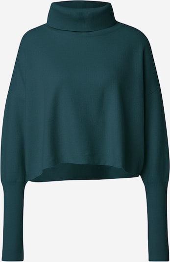 Pullover MYLAVIE by Sarah Harrison di colore verde scuro, Visualizzazione prodotti