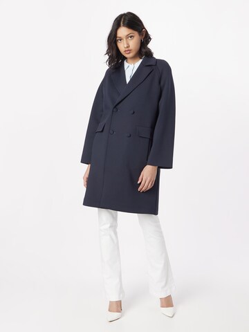 Weekend Max Mara Between-Seasons Coat 'PLINIO' in Blue: front