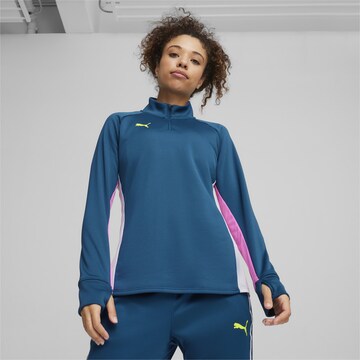 PUMA Functioneel shirt 'Individual Blaze' in Blauw: voorkant