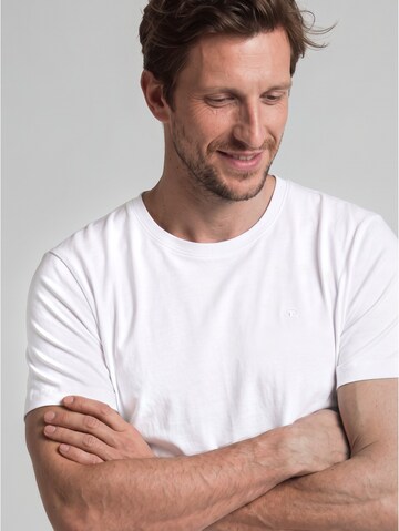 TOM TAILOR T-Shirt in Weiß