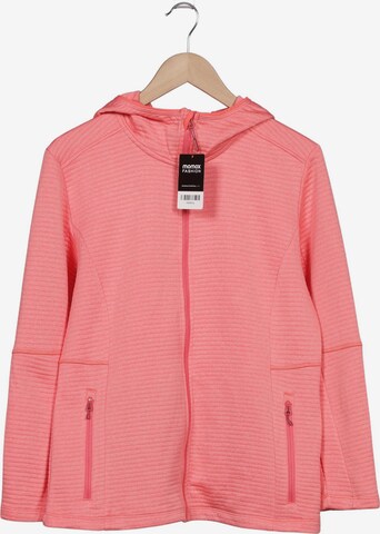 MCKINLEY Kapuzenpullover XXL in Pink: Vorderseite