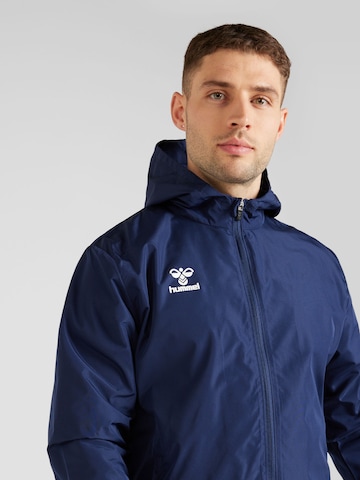 Hummel Sportjacke 'ESSENTIAL' in Blau