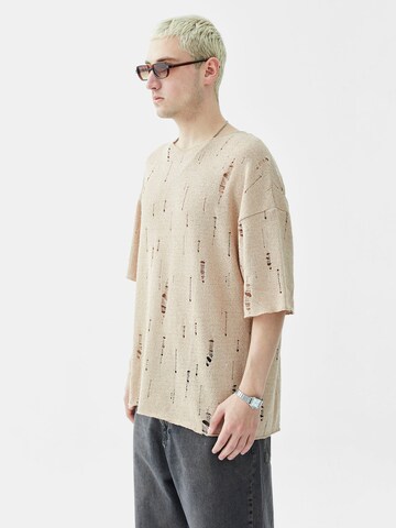 T-Shirt 'Campanula' VAMOS CLO en beige