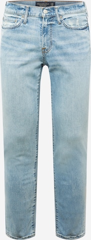 Skinny Jean Abercrombie & Fitch en bleu : devant