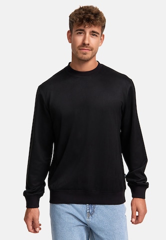 Sweat-shirt 'Coleman' INDICODE JEANS en noir : devant