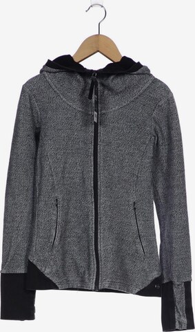 BENCH Sweatshirt & Zip-Up Hoodie in XS in Grey: front