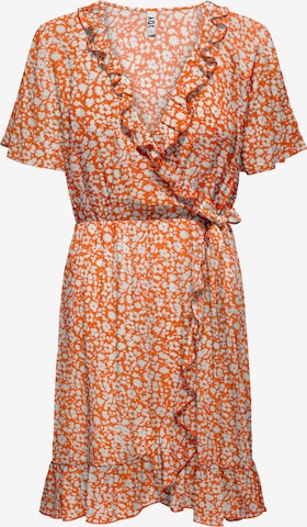 JDY Kleid 'STARR' in Orange: predná strana