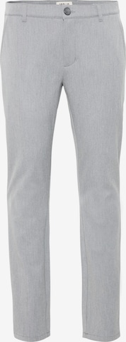Pantalon chino 'Frederic' !Solid en gris : devant