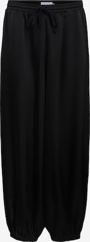 Pantaloni modello harem 'OBJChilli' di OBJECT in nero: frontale
